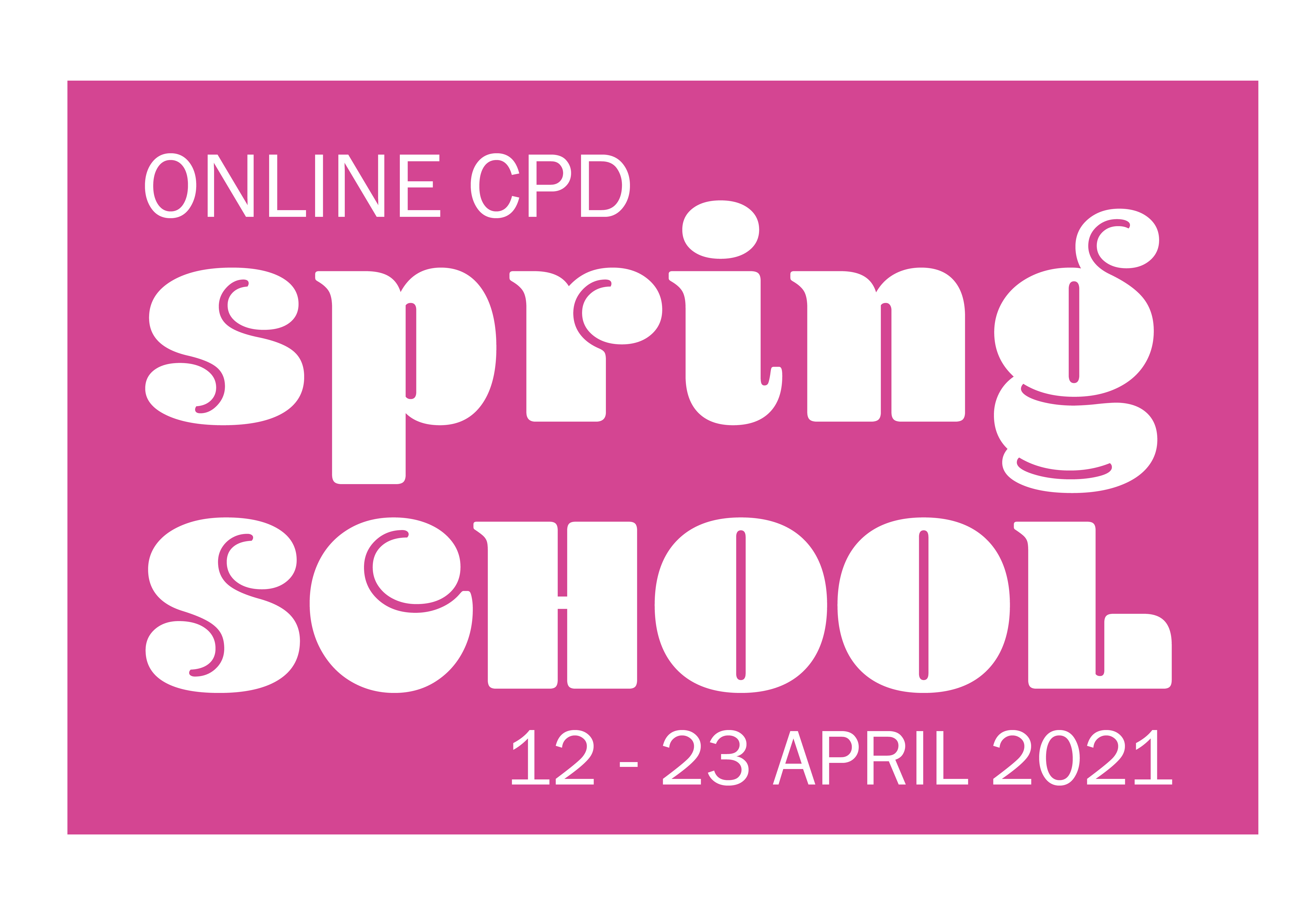 Spring School 2021 - online